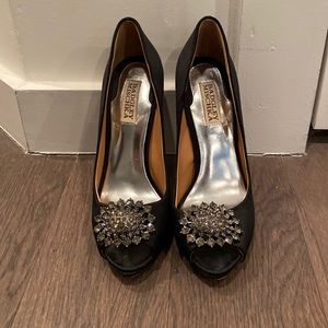 Badgley Mischka Black Shoe (evening)